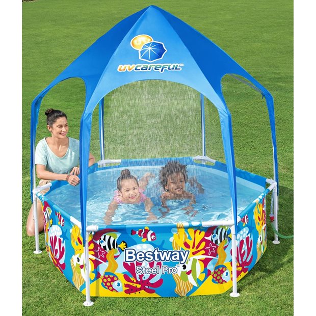 Πισινα Steel Pro Splash In Shade Bestway - 5618T