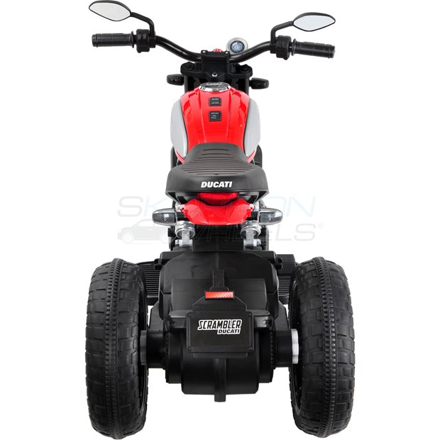 Ηλεκτροκίνητη Μηχανή Ducati Scrambler Original License 12V - Κόκκινη | Skorpion Wheels - 5245093