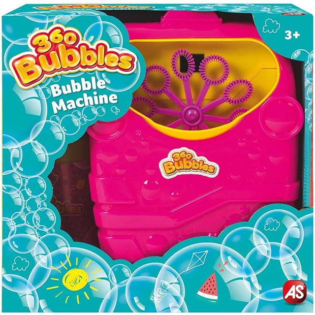 Μηχανη Για Σαπουνοφουσκες 360 Bubbles Ροζ - 5200-01353