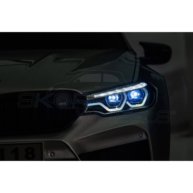 Ηλεκτροκίνητο Αυτοκίνητο BMW M5 With Drift Mode Original License 24V - Γκρι | Skorpion Wheels - 52460951