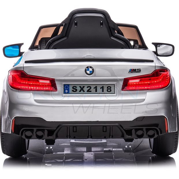 Ηλεκτροκίνητο Αυτοκίνητο BMW M5 With Drift Mode Original License 24V - Γκρι | Skorpion Wheels - 52460951