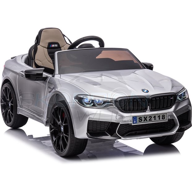 Ηλεκτροκίνητο Αυτοκίνητο BMW M5 With Drift Mode Original License 24V - Γκρι | Skorpion Wheels - 52460951