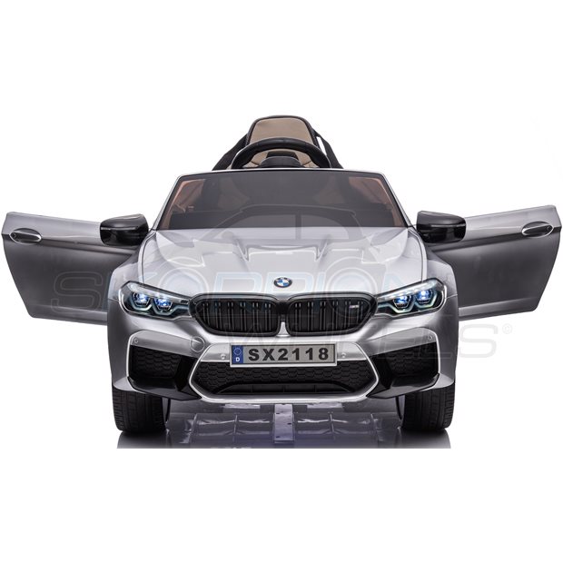Ηλεκτροκίνητο Αυτοκίνητο BMW M5 With Drift Mode Original License 24V - Γκρι | Skorpion Wheels - 52460951