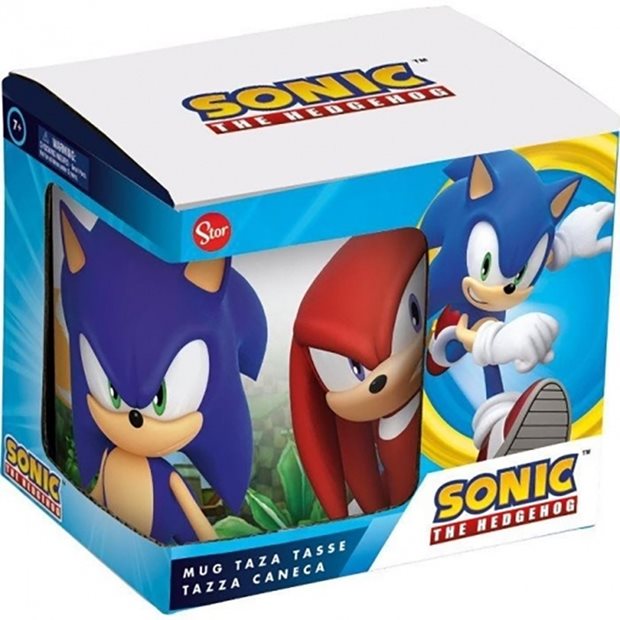 Κουπα Κεραμικη Σε Κουτι Sonic Hedgehog 325ml - 089908