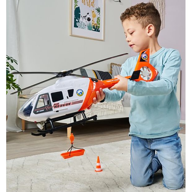 Παιδικό Ελικόπτερο Διάσωσης Με Φωτα 64εκ - 203719016