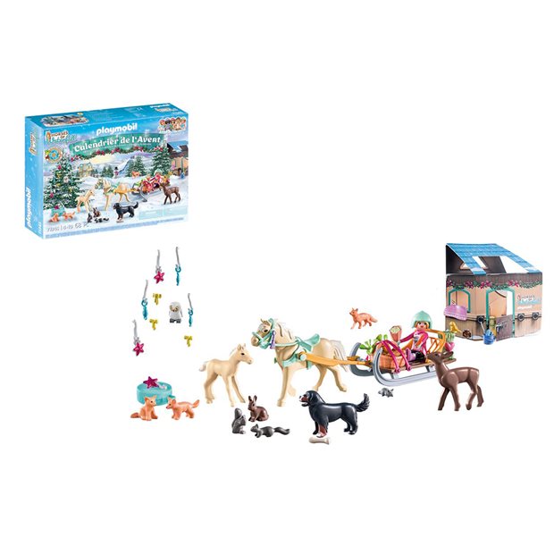 Playmobil Χριστουγεννιατικο Ημερολογιο Βολτα Με Το Ελκηθρο - 71345
