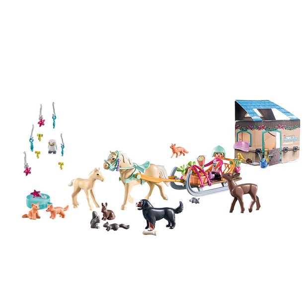 Playmobil Χριστουγεννιατικο Ημερολογιο Βολτα Με Το Ελκηθρο - 71345