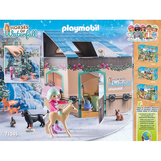 Playmobil Χριστουγεννιατικο Ημερολογιο Βολτα Με Το Ελκηθρο - 71345