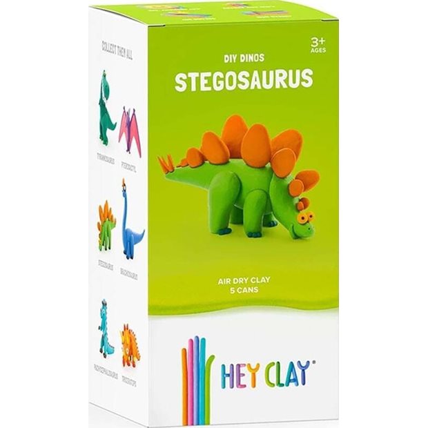 Πολυχρωμος Πηλος Stegosaurus | Hey Clay - 440055