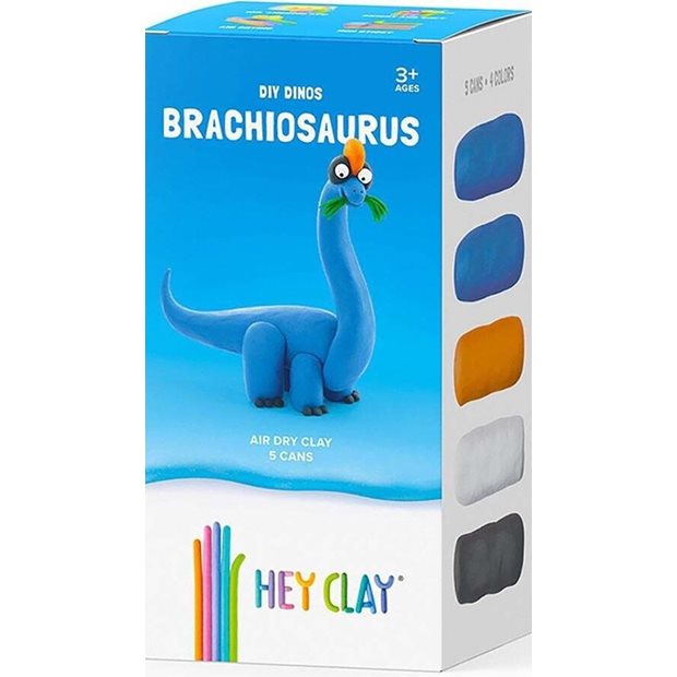 Πολυχρωμος Πηλος Brachiosaurus | Hey Clay