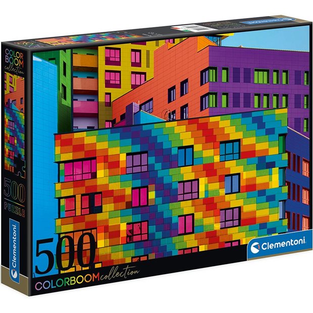 Παζλ 500pcs Colorboom Squares Clementoni - 1220-35094