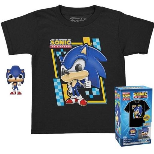 Sonic Φιγούρα & Child T-Shirt (L) | Funko Pop! - 082490