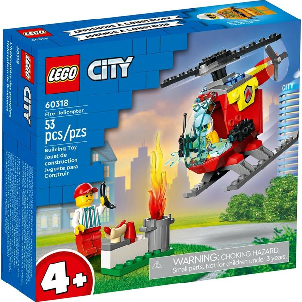 Lego City Fire Helicopter - 60318