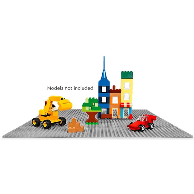 Lego Classic Gray Baseplate - 11024