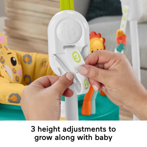 Fisher Price Jumperoo 2.0 Leaping Λεοπαρδαλη - HND47