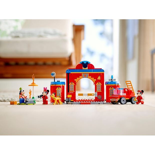 Lego Disney Mickey and Friends Mickey & Friends Fire Truck & Station - 10776