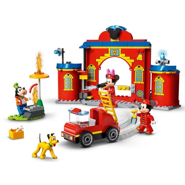 Lego Disney Mickey and Friends Mickey & Friends Fire Truck & Station - 10776