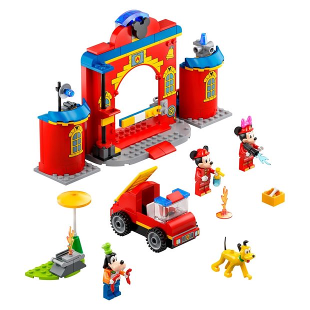 Lego Disney Mickey and Friends Mickey & Friends Fire Truck & Station - 10776