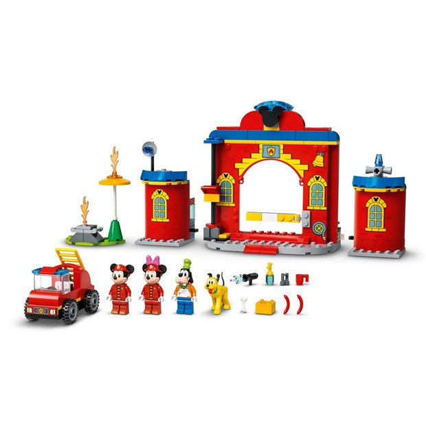 Lego Disney Mickey and Friends Mickey & Friends Fire Truck & Station - 10776