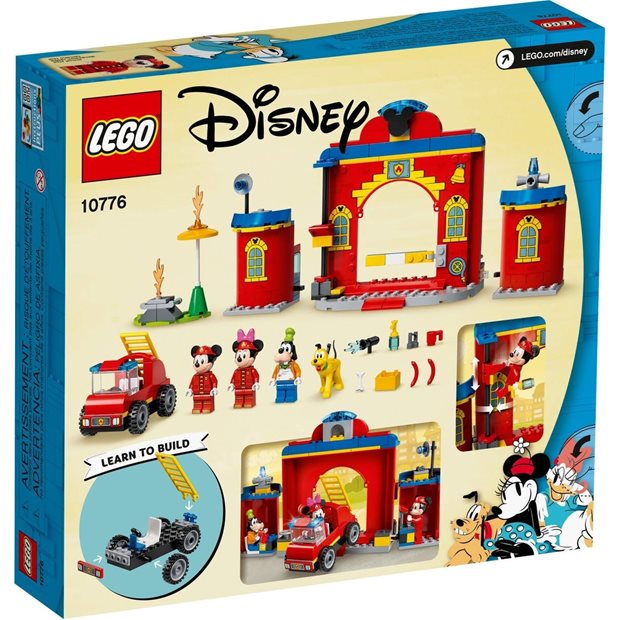 Lego Disney Mickey and Friends Mickey & Friends Fire Truck & Station - 10776