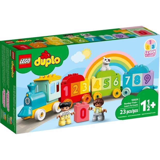 Lego Duplo My First Number Train Learn To Count - 10954