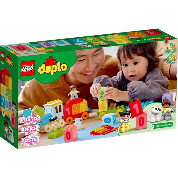 Lego Duplo My First Number Train Learn To Count - 10954