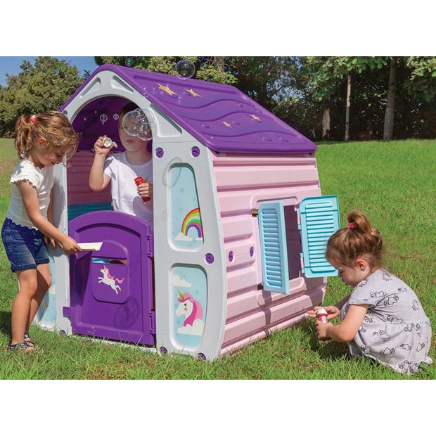 Παιδικο Σπιτακι Κηπου Unicorn Magical House Μωβ - 23561