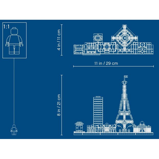 Lego Architecture Paris - 21044