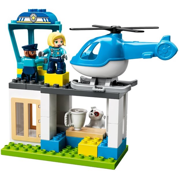 Lego Duplo Police Station & Helicopter - 10959