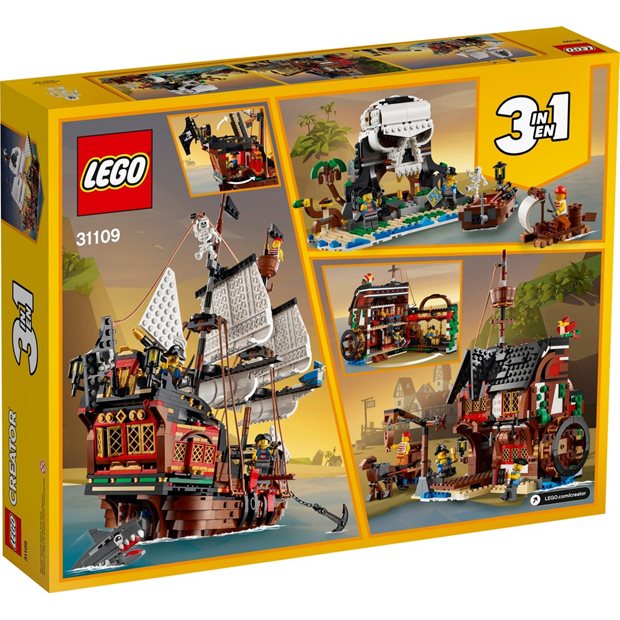 Lego Creator 3-in-1 Pirate Ship - 31109