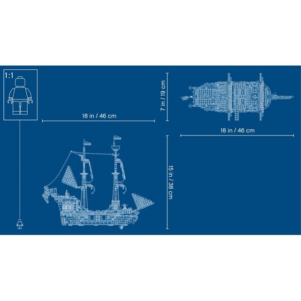 Lego Creator 3-in-1 Pirate Ship - 31109