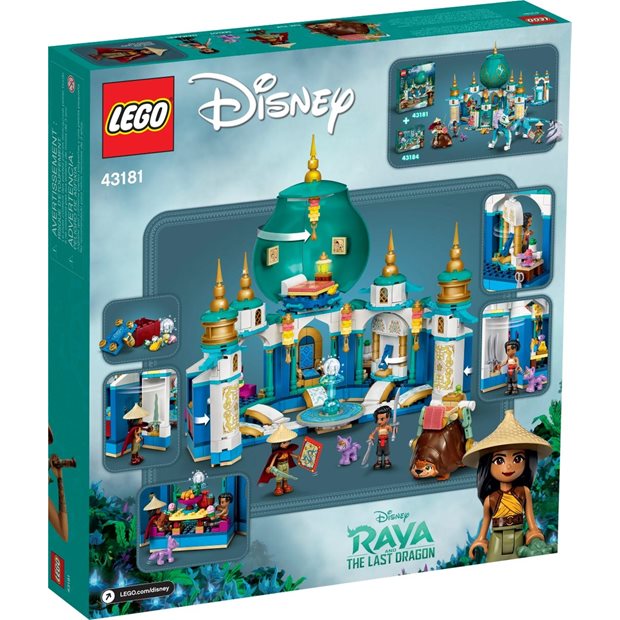 Lego Disney Raya and the Heart Palace - 43181