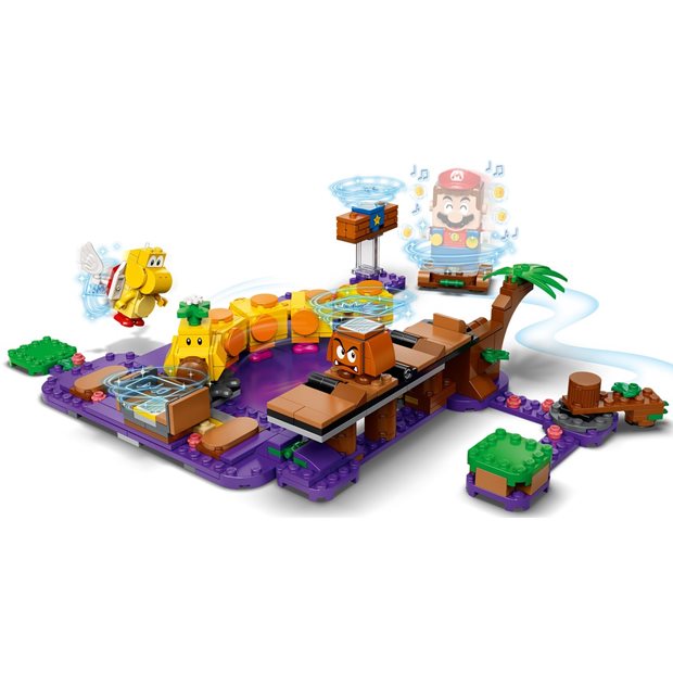 Lego Super Mario Wiggler’s Poison Swamp Expansion Set - 71383