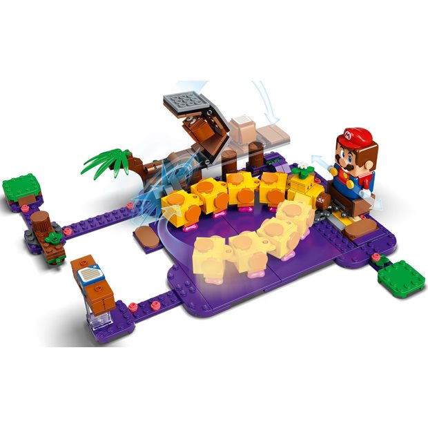 Lego Super Mario Wiggler’s Poison Swamp Expansion Set - 71383