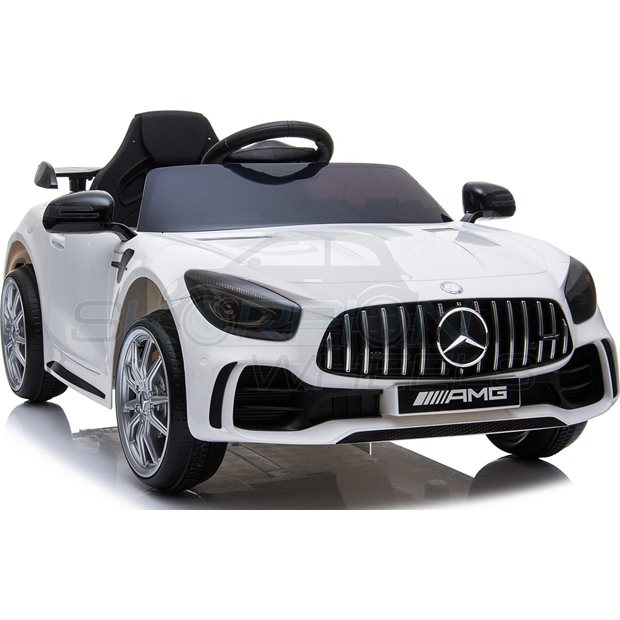 Ηλεκτροκίνητο Αυτοκίνητο Mercedes Benz GTR Original License 12V - Λευκό | Skorpion Wheels - 5246005