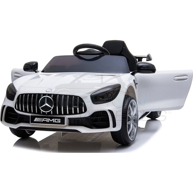 Ηλεκτροκίνητο Αυτοκίνητο Mercedes Benz GTR Original License 12V - Λευκό | Skorpion Wheels - 5246005