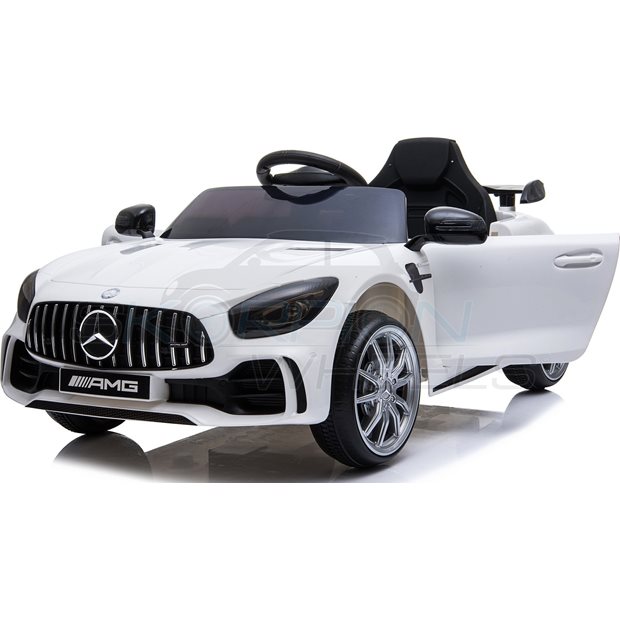 Ηλεκτροκίνητο Αυτοκίνητο Mercedes Benz GTR Original License 12V - Λευκό | Skorpion Wheels - 5246005