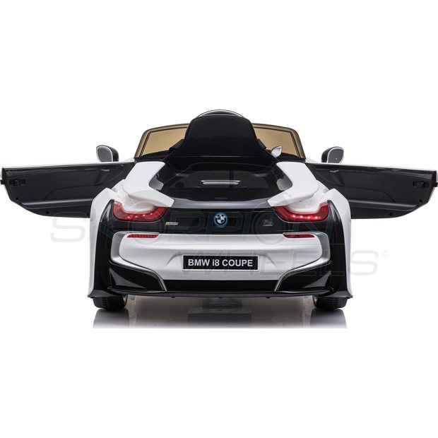Ηλεκτροκίνητο Αυτοκίνητο BMW i8 Original License 12V - Λευκό | Skorpion Wheels - 5246002