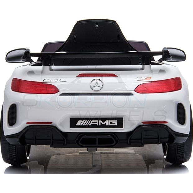 Ηλεκτροκίνητο Αυτοκίνητο Mercedes Benz GTR Original License 12V - Λευκό | Skorpion Wheels - 5246005