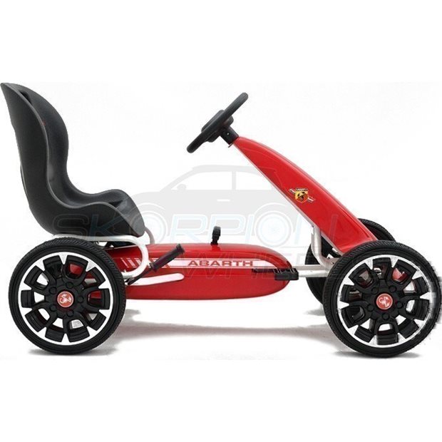 Πεταλοκινητο Kart Abarth Original Κόκκινο Skorpion Wheels - 5243030