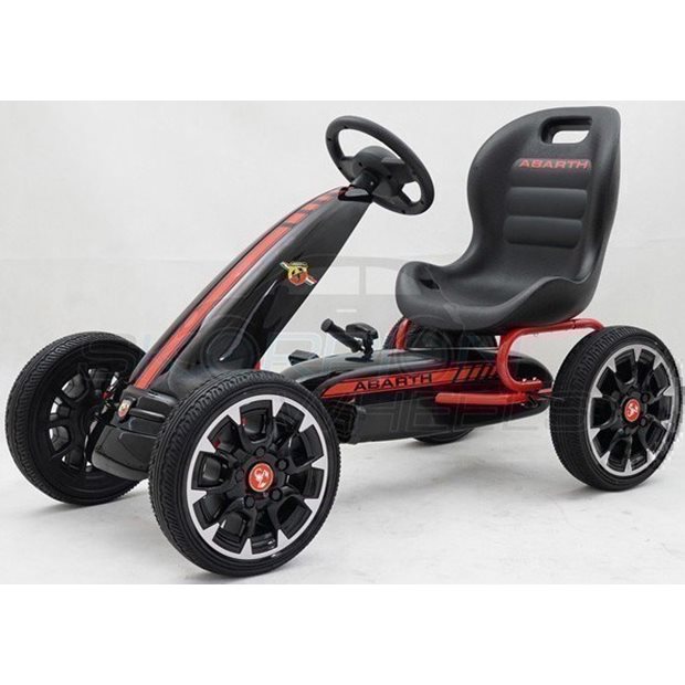 Πεταλοκινητο Kart Abarth Original Μαύρο Skorpion Wheels - 5243030