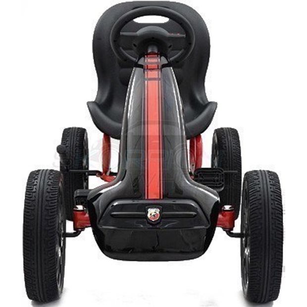 Πεταλοκινητο Kart Abarth Original Μαύρο Skorpion Wheels - 5243030