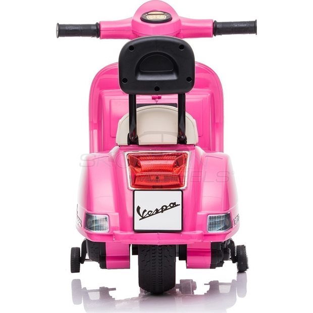 Ηλεκτροκίνητη Μηχανή Piaggio Vespa Original License 6V Ροζ | Skorpion Wheels - 5245008