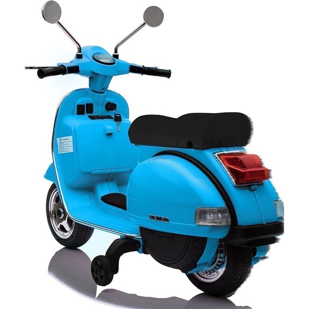 Παιδικη Vespa Piaggio Original 12V Μπλε Skorpion Wheels - 5245050
