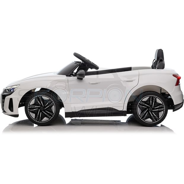 Ηλεκτροκίνητο Αυτοκίνητο Audi RS E-Tron GT Original License 12V - Λευκό | Skorpion Wheels - 5246037