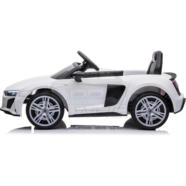 Ηλεκτροκινητο Audi R8 Spyder 12V Skorpion Λευκο - 5246029
