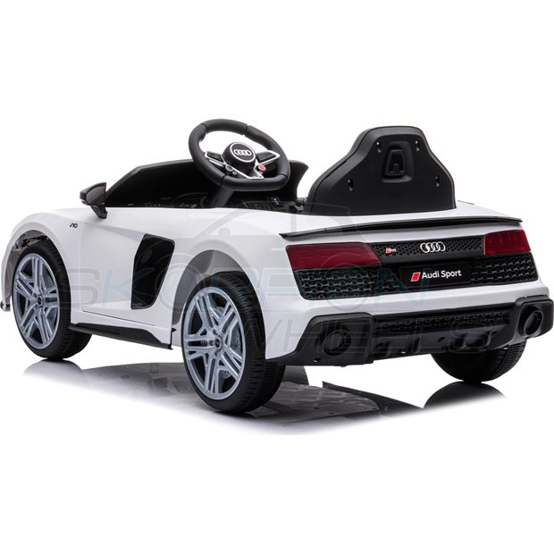 Ηλεκτροκινητο Audi R8 Spyder 12V Skorpion Λευκο - 5246029