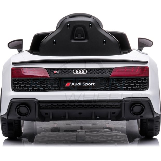Ηλεκτροκινητο Audi R8 Spyder 12V Skorpion Λευκο - 5246029
