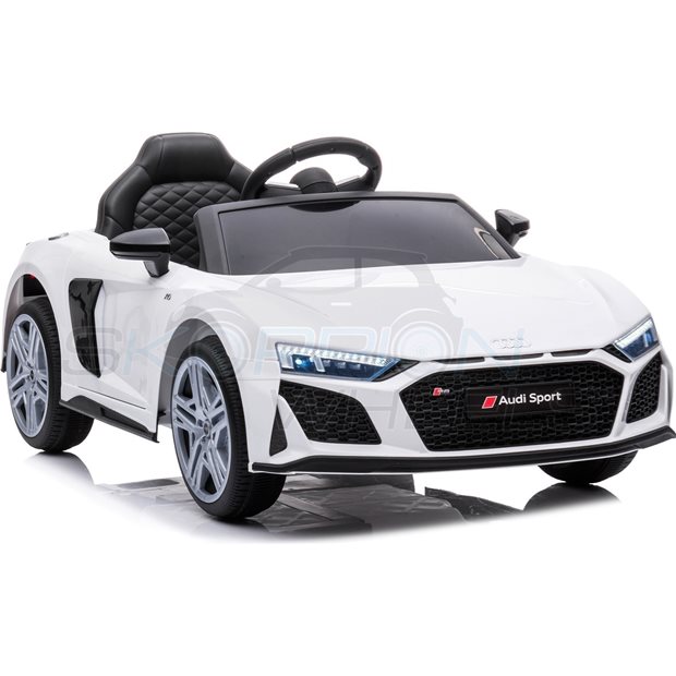 Ηλεκτροκινητο Audi R8 Spyder 12V Skorpion Λευκο - 5246029