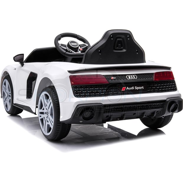 Ηλεκτροκινητο Audi R8 Spyder 12V Skorpion Λευκο - 5246029